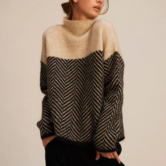 Violet | Opulent Turtleneck Sweater