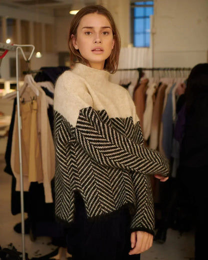Violet | Opulent Turtleneck Sweater