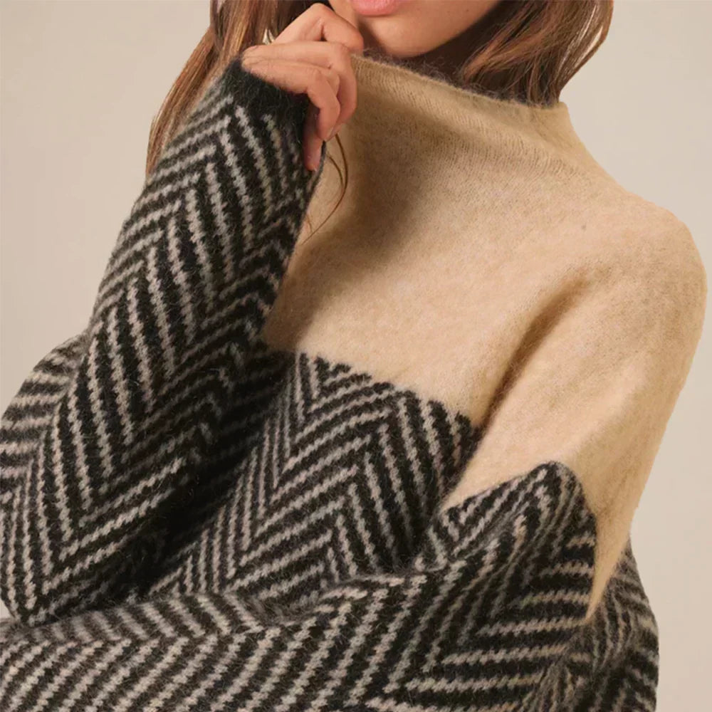 Violet | Opulent Turtleneck Sweater