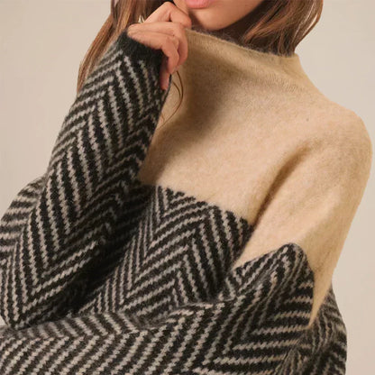 Violet | Opulent Turtleneck Sweater