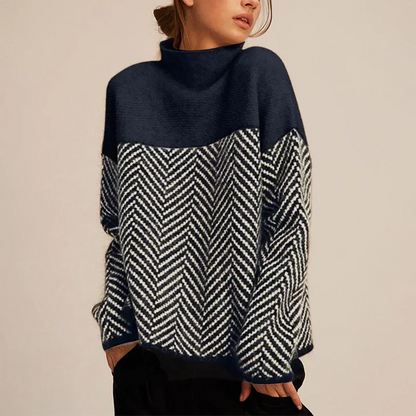 Violet | Opulent Turtleneck Sweater