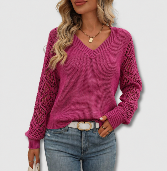 Alexis | Refined V-Neck Sweater