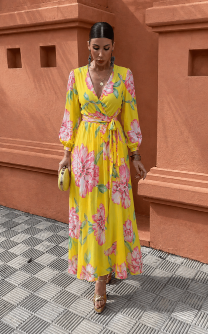 Kaitlyn | Women's Wedding Guest Lace Botanical Dress Summer 2026
