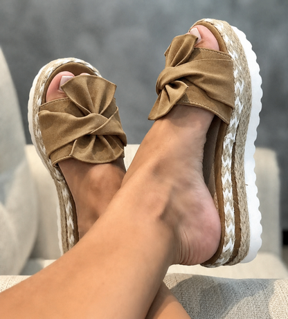 Callie | Women's Woven Wedge Sandals