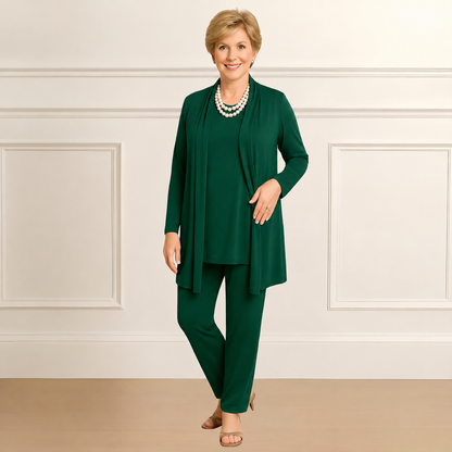 Ivy | Cardigan Top & Pants Set