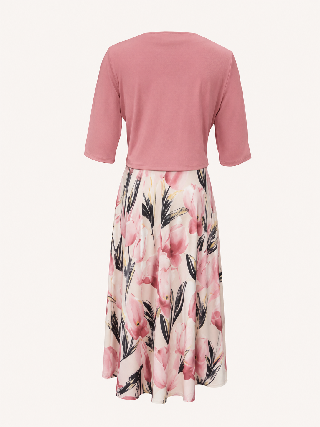 Alice | Women's Botanical Maxi Dress Set with Jacket