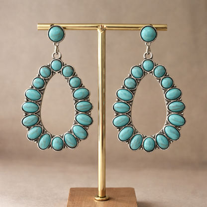 Zoe | Turquoise Earrings
