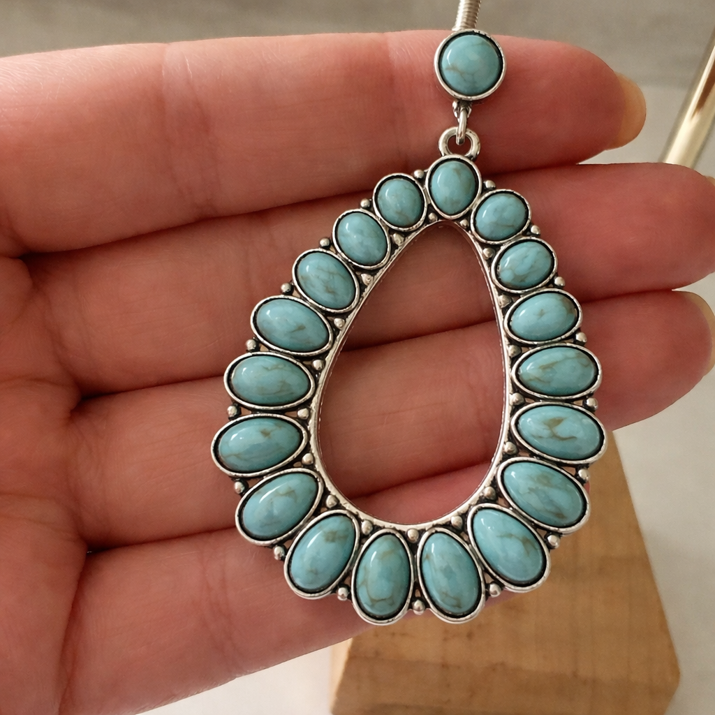 Zoe | Turquoise Earrings