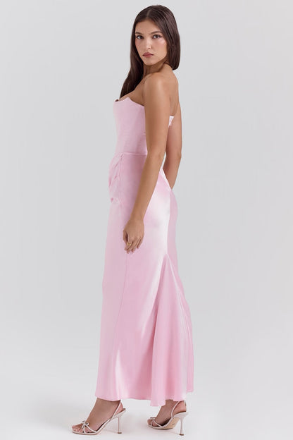 Eleanor | Women's Wedding Guest Lace Strapless Dress Evening