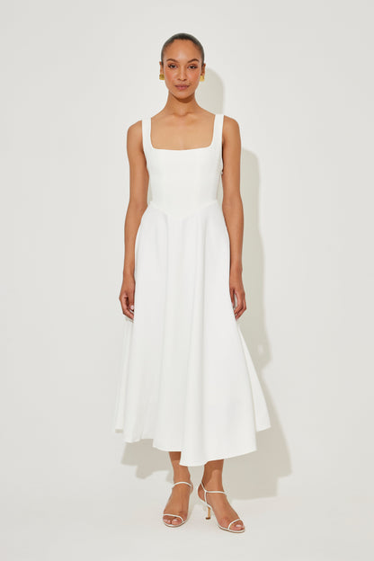 Journee | Timeless Flowy Mid-Length Dress