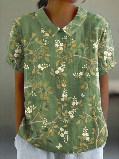 Adeline | Botanical Shirt