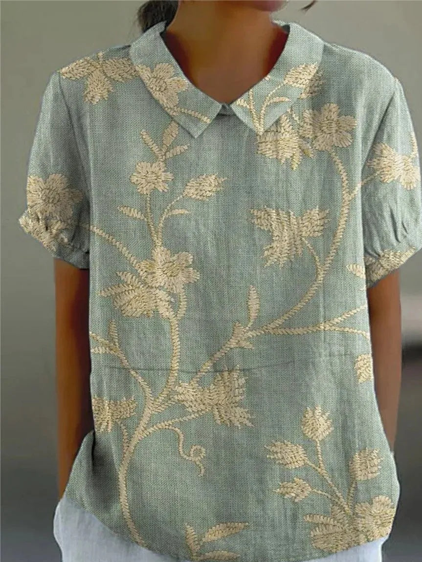 Adeline | Botanical Shirt
