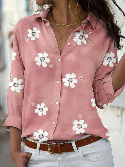 Daisy | Botanical Print Blouse