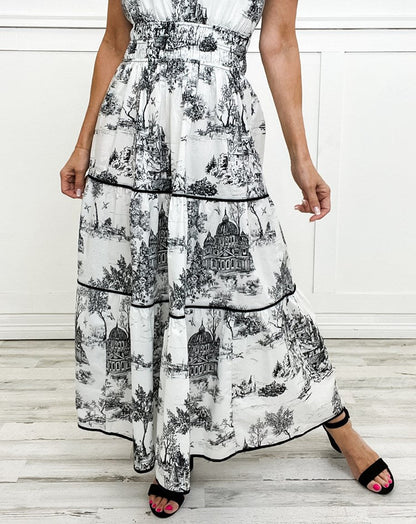 Riley | Classic Toile Maxi
