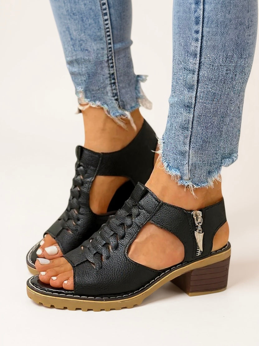 Kimberley | Women's Block Heel Cushioned Sandals
