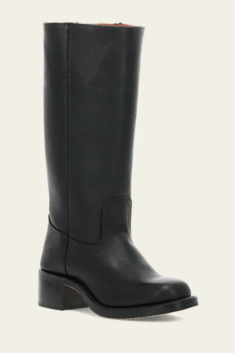 Elena | Knee-High Boots with Slim Fit and Structured Sole