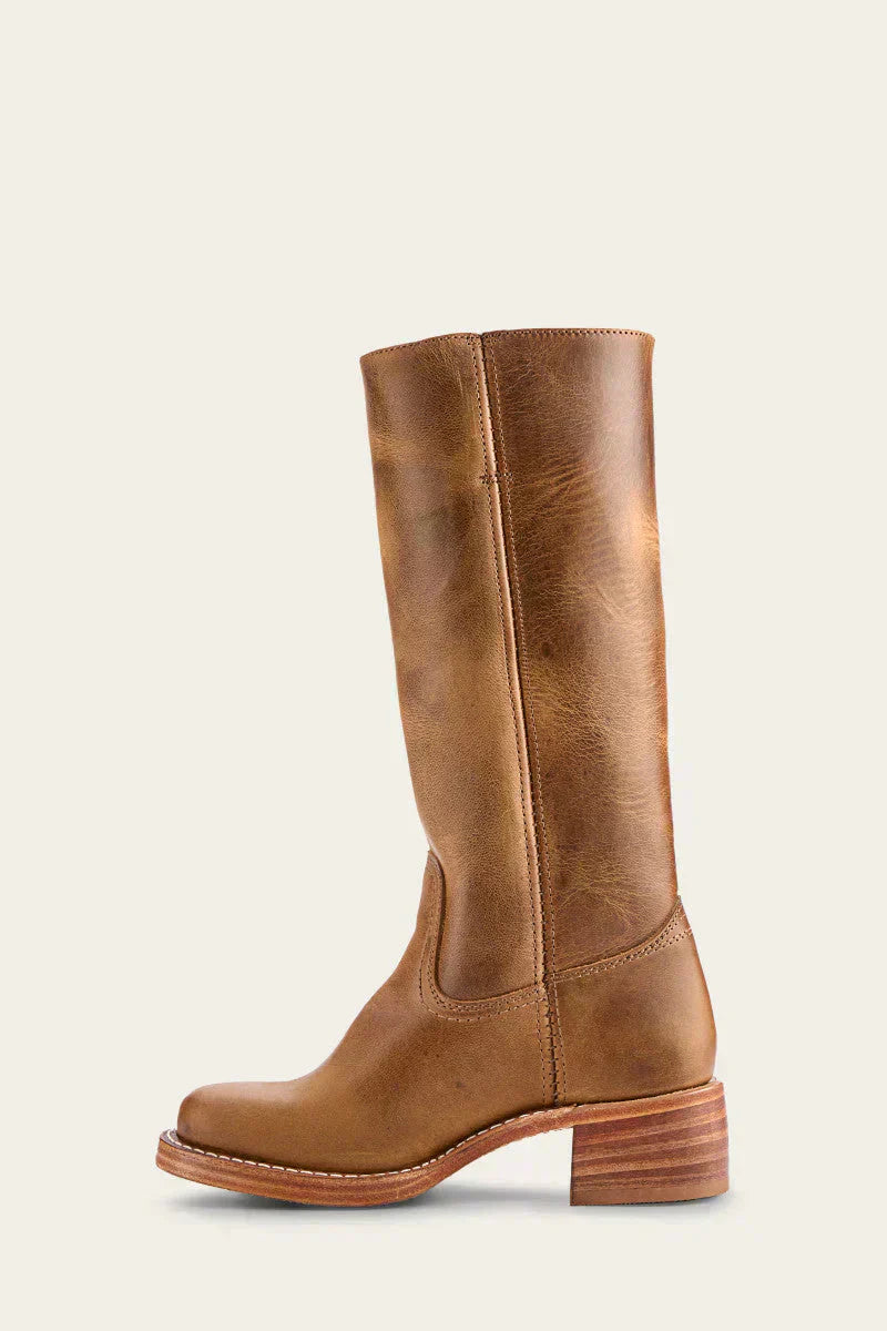 Elena | Knee-High Boots with Slim Fit and Structured Sole