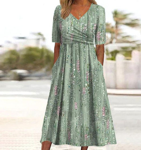 Ashley | Refined Floral Summer Dress