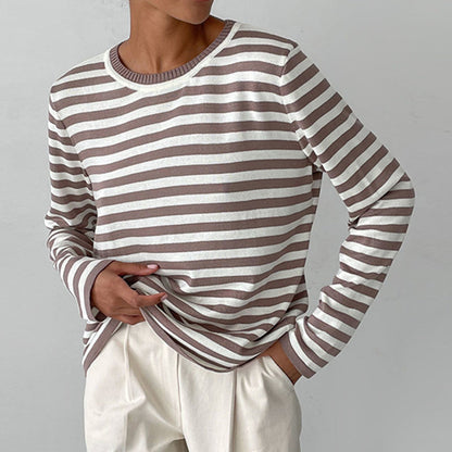 Avery | Refined Striped Summer T-Shirt