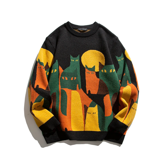Madison | Moonlit Cat Sweater