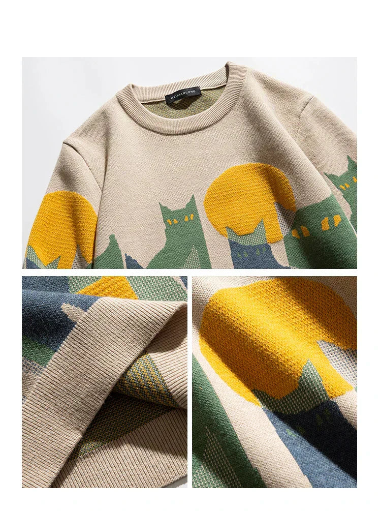 Madison | Moonlit Cat Sweater