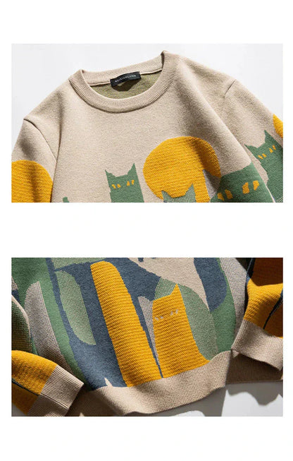Madison | Moonlit Cat Sweater