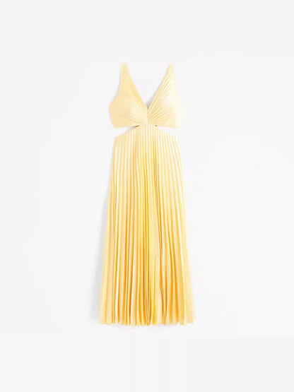 Vanessa | Women's Wedding Guest V-Neck Maxi Dress Evening
