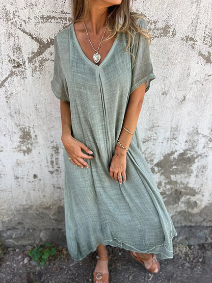 Arianna | Loose V-neck Dress