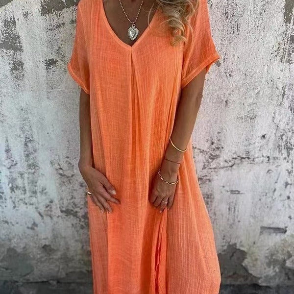 Arianna | Loose V-neck Dress