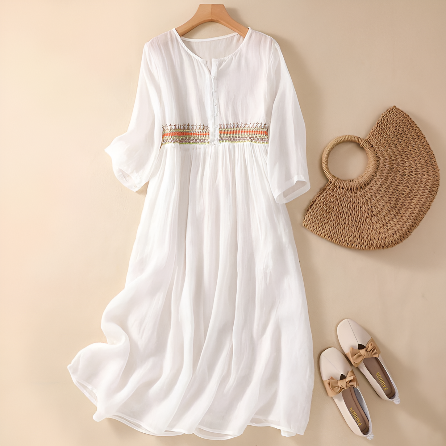 Taylor | Pattern Mid-Length Dress