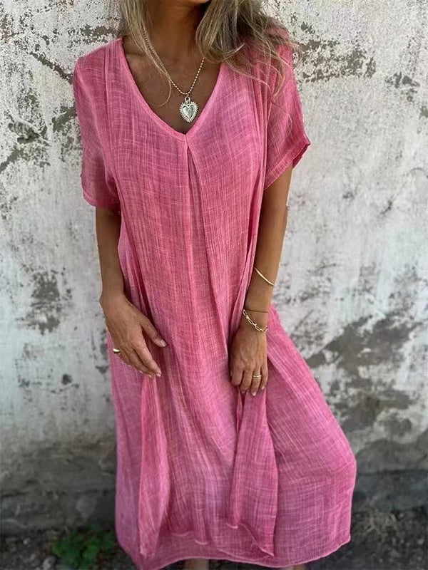 Arianna | Loose V-neck Dress