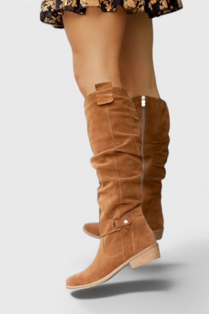 Natalie | Vintage-Inspired High Boots