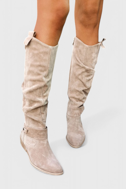 Natalie | Vintage-Inspired High Boots