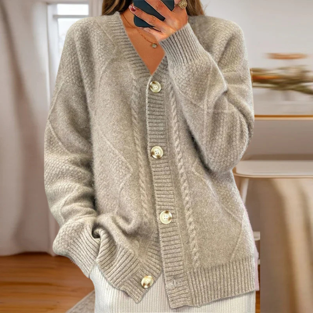 Lauren | Cable Cardigan
