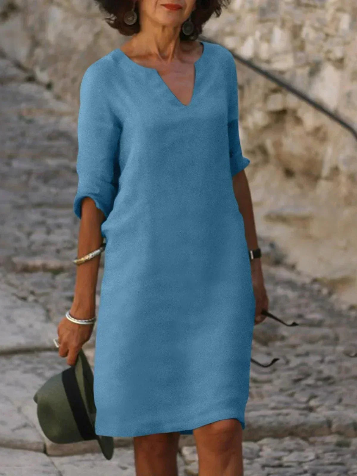 Bella | Refined Dress with V-Neck