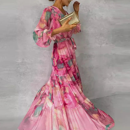 Allison | Refined Floral Handmade Dress