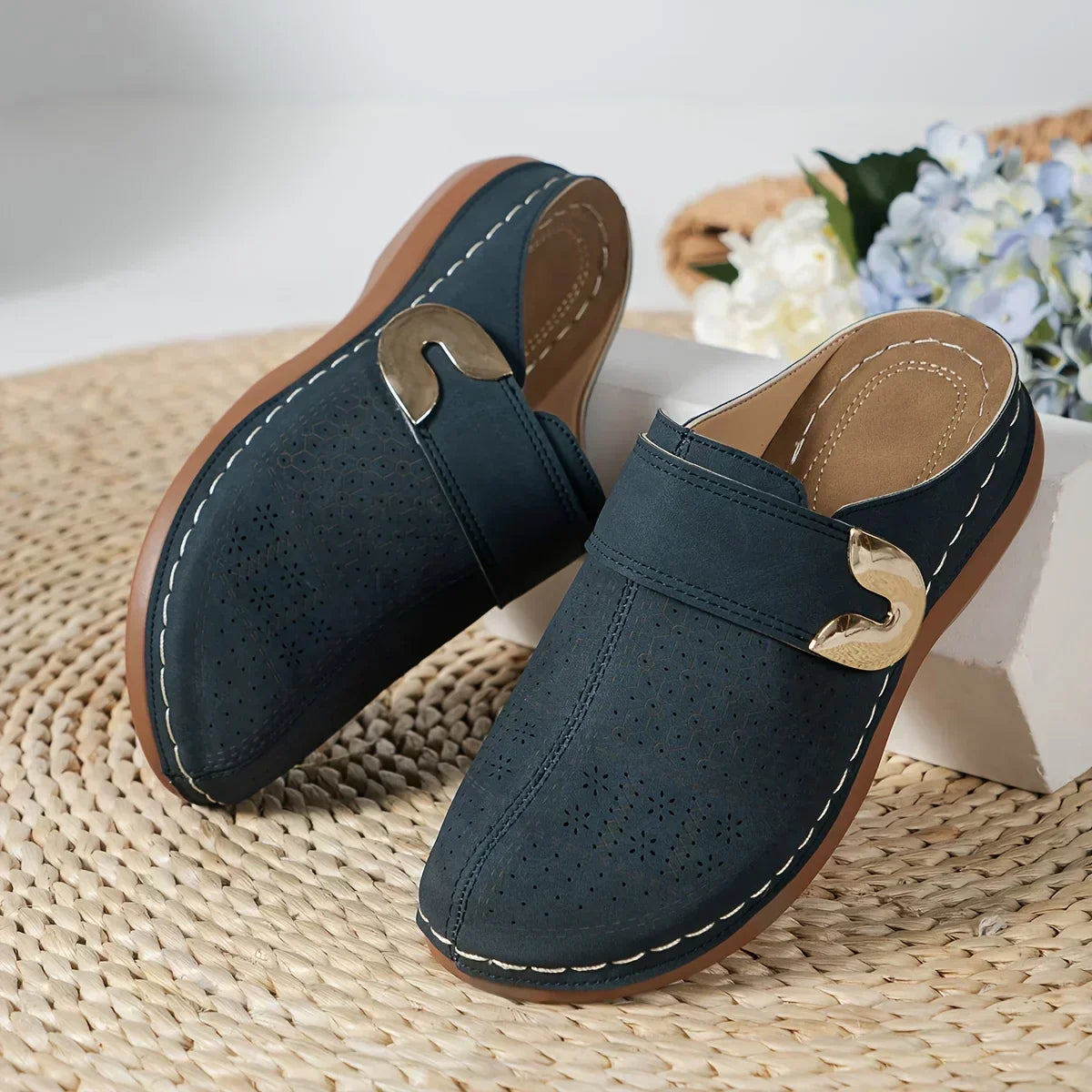 Caroline | Women's Adjustable Wedge Sandals