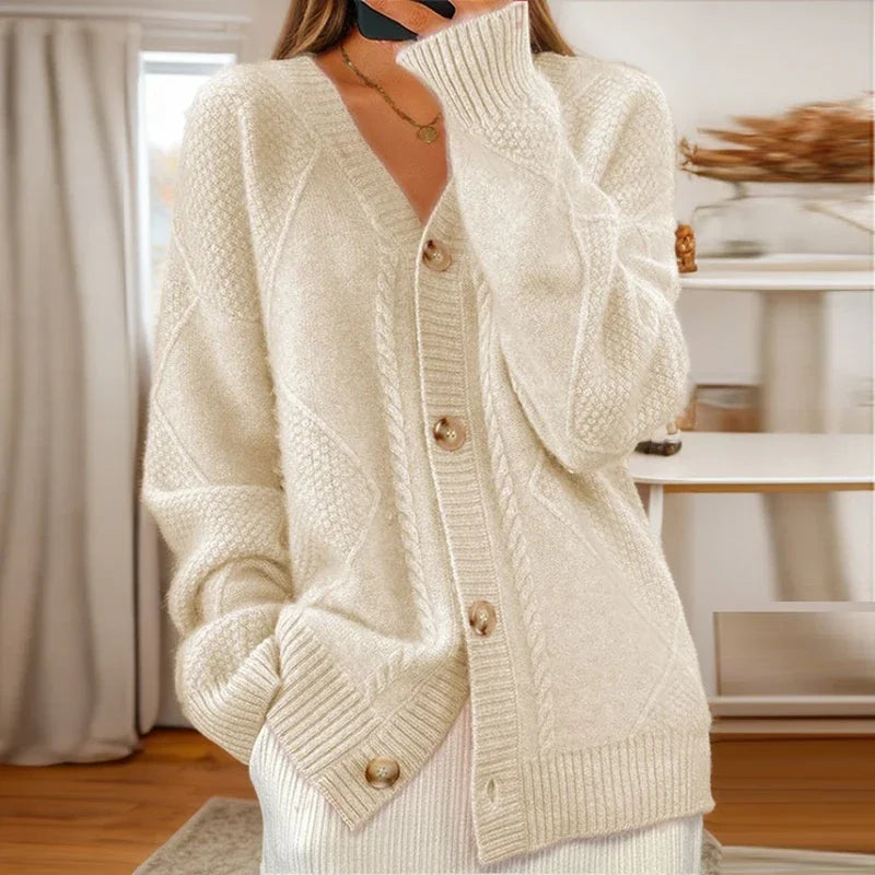 Lauren | Cable Cardigan