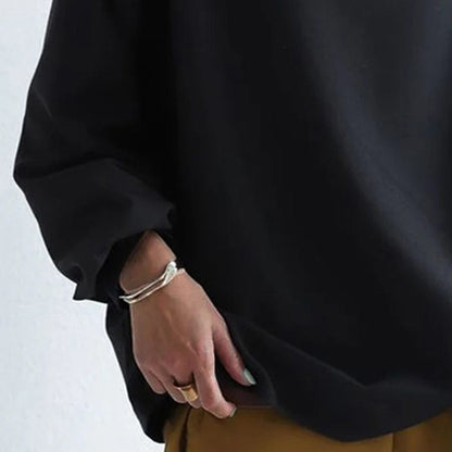 Colleen | High-Neck Plush Knit Top