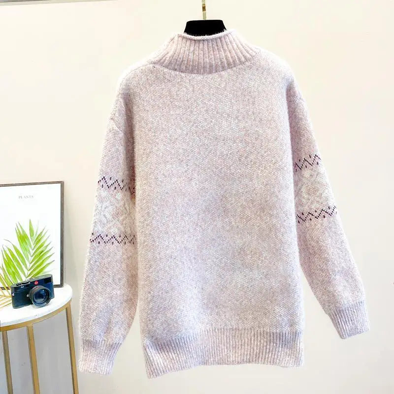 Cara | Snowflake Knit Sweater