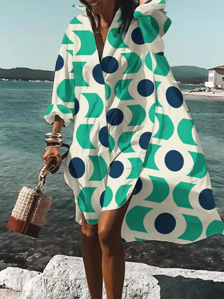Abigail | Summer Midi Button-Up Dress