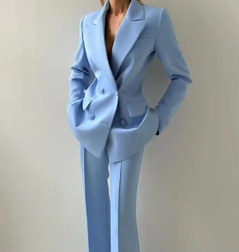 Maggie | Women's Three-Piece Blazer Set Corset Top & Flare Pants