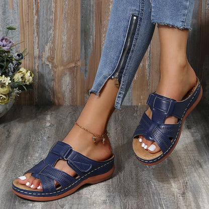 Emma | Women's Orthopedic Cushioned Wedge Sandals