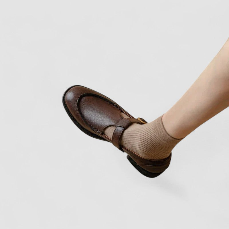 Connie | Orthopedic Square-Toe Mary Jane Shoes