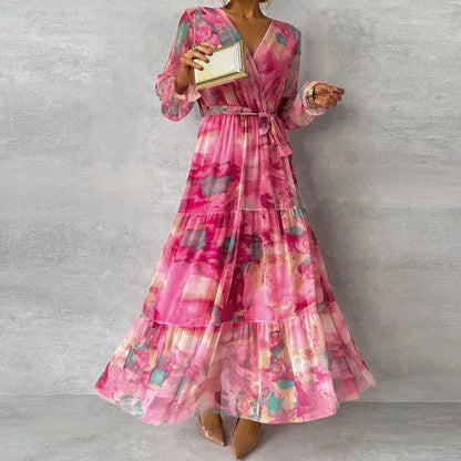 Allison | Refined Floral Handmade Dress