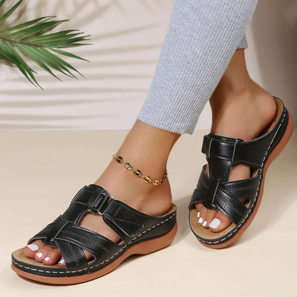 Emma | Women's Orthopedic Cushioned Wedge Sandals