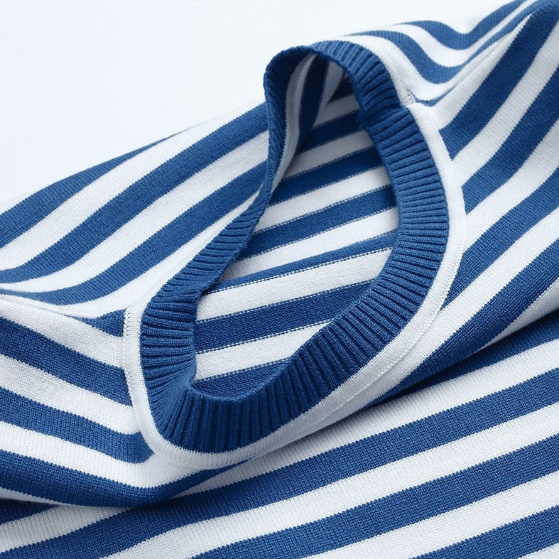 Avery | Refined Striped Summer T-Shirt