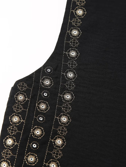 Christy | Sequin Pattern Boho Vest