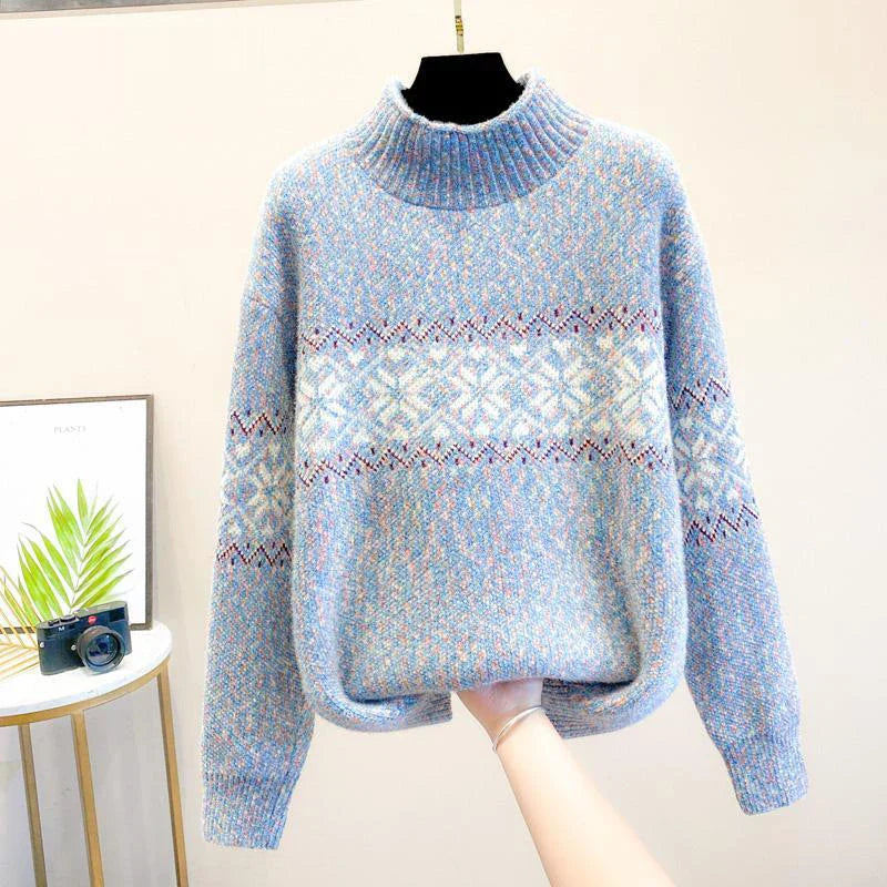 Cara | Snowflake Knit Sweater