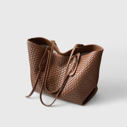 Ava | Timeless Woven Tote Bag